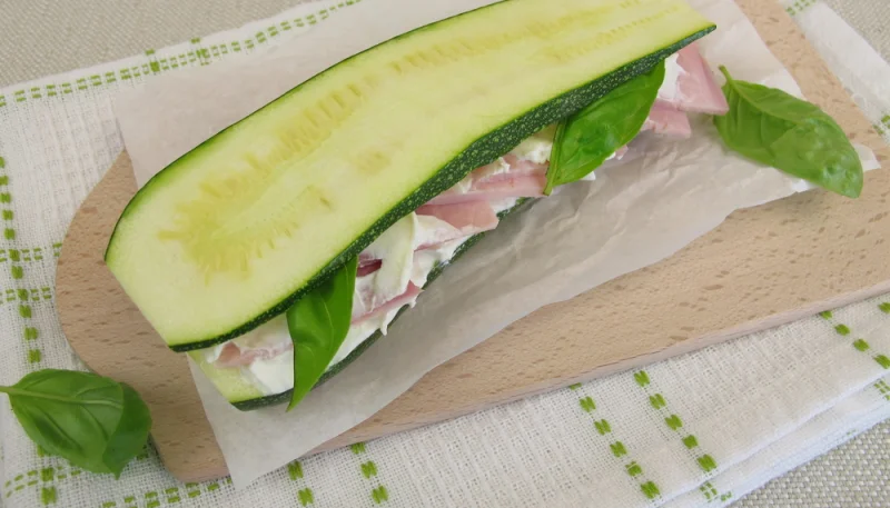 Sándwich de calabacín