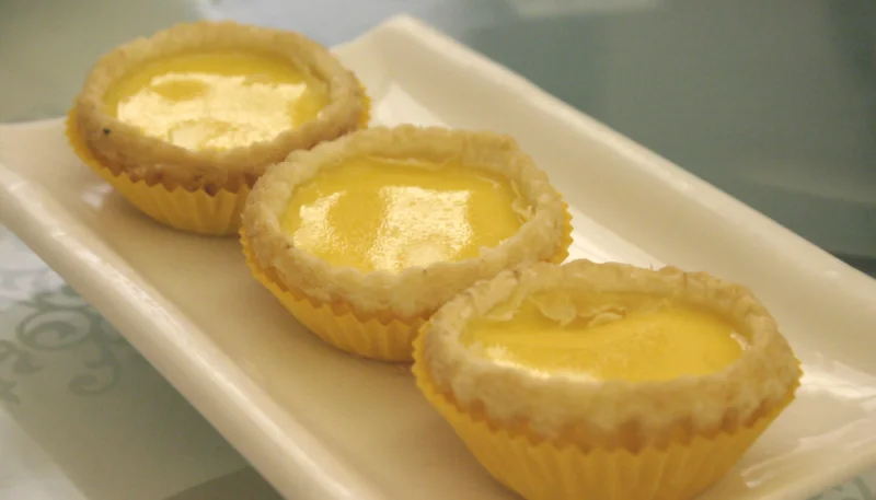 Tartaletas de natillas chinas