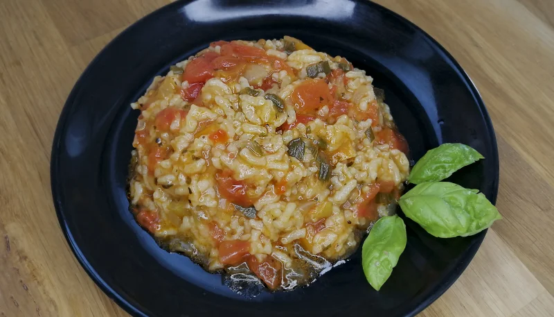 Tomates con arroz