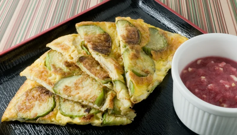 Tortilla francesa de berenjena