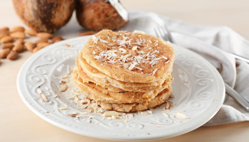 Tortitas de coco y almendras