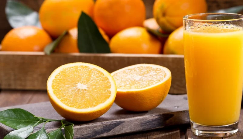 Zumo de naranja casero