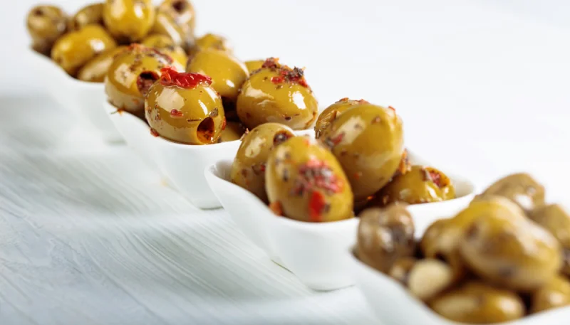 Aceitunas preparadas