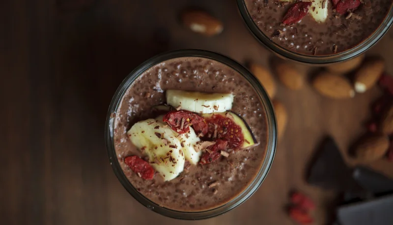 Batido de higos con chocolate