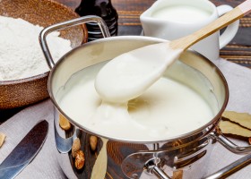 Bechamel con leche de soja