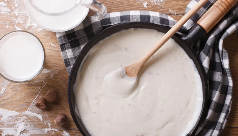 Bechamel con ricotta