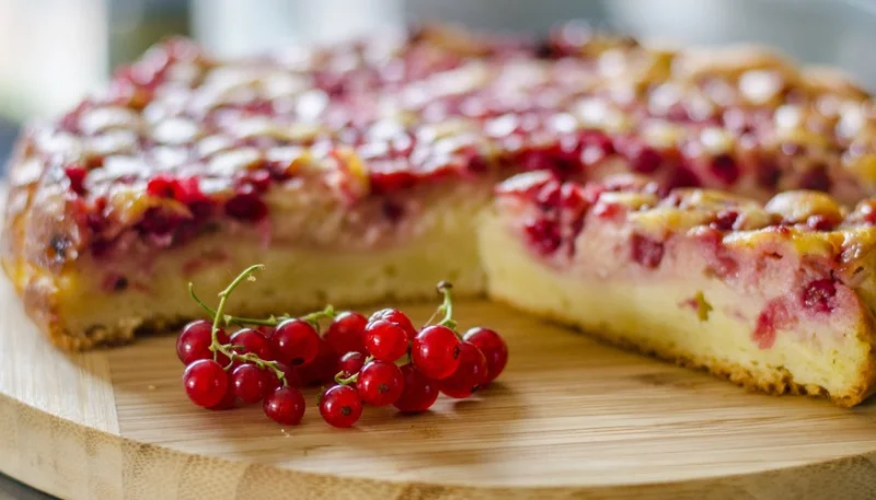 Bizcocho de grosellas