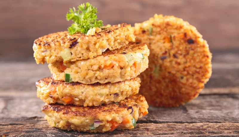 Croquetas de quinoa y zanahoria