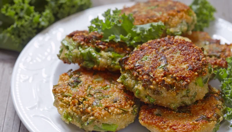 Croquetas de quinua con queso