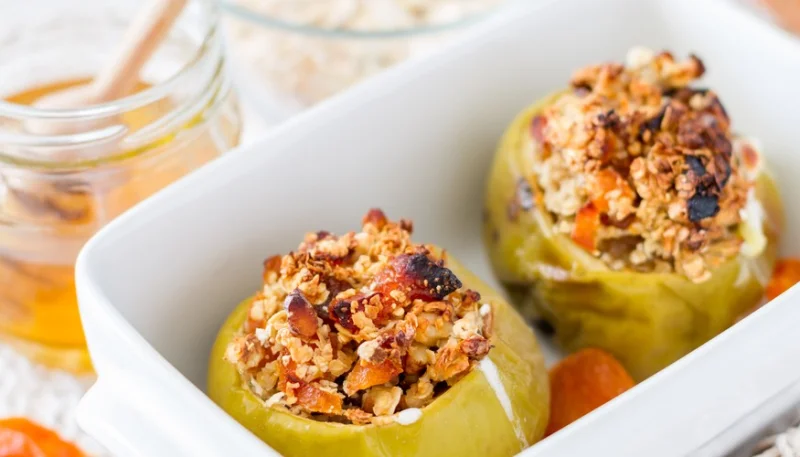 Crumble de frutos secos