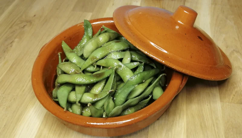 Edamames en aliño