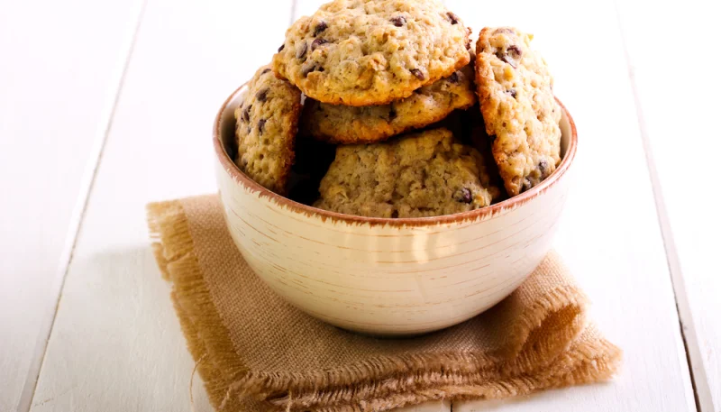 Galletas de plátano sin gluten y sin azúcar