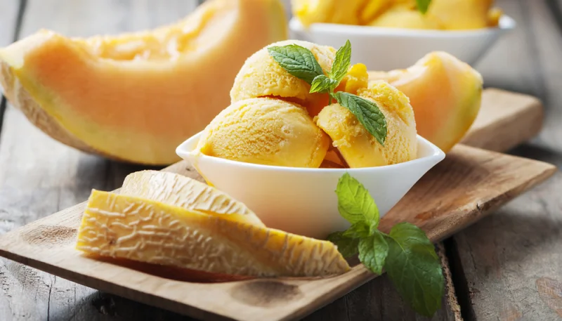 Helado de melón