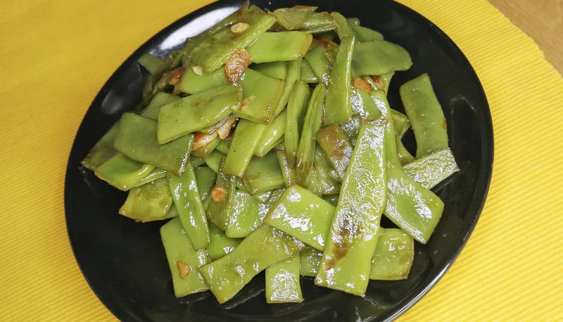 Judías verdes salteadas