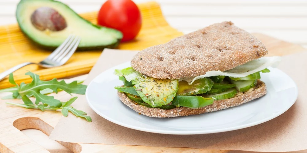 Receta Sándwich vegano sencilla Cocina rico