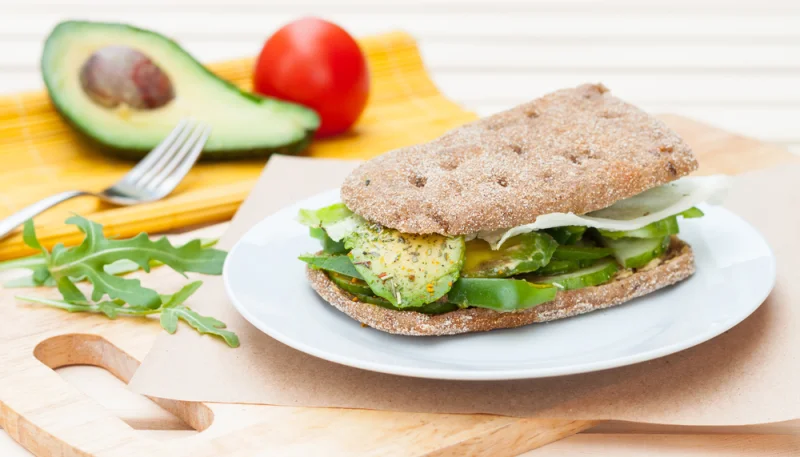 Sándwich vegano