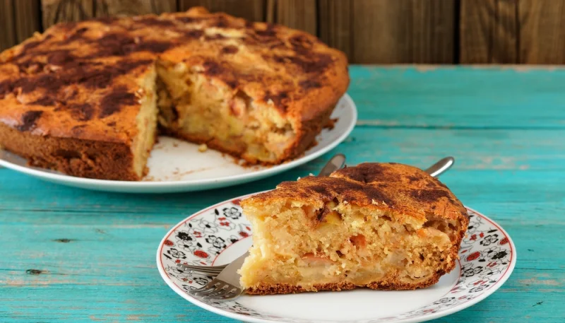 Tarta de manzana sin azúcar