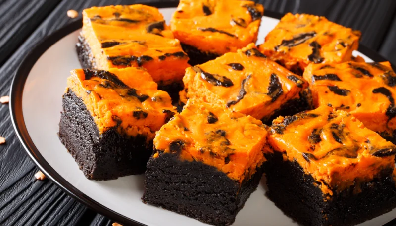Brownie de calabaza