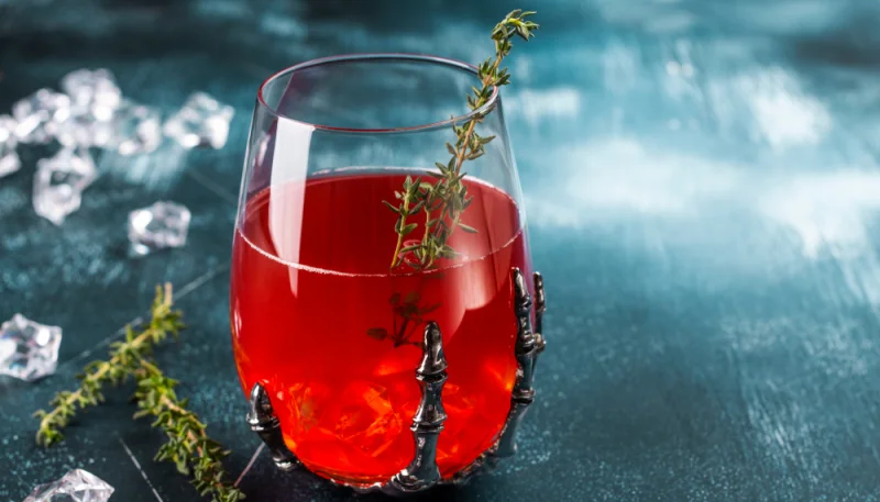 Cóctel de Halloween sin alcohol