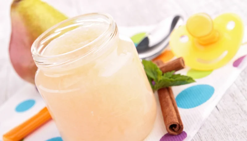 Compota de manzana y pera