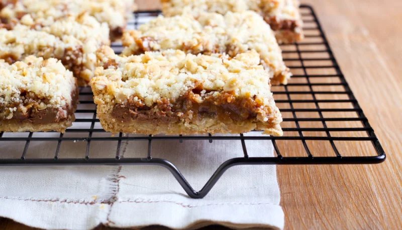 Crumble de plátano y Nutella