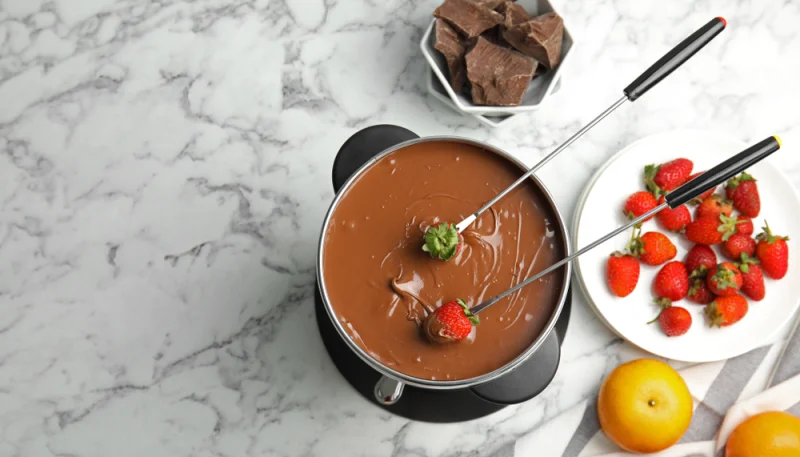 Fondue de chocolate