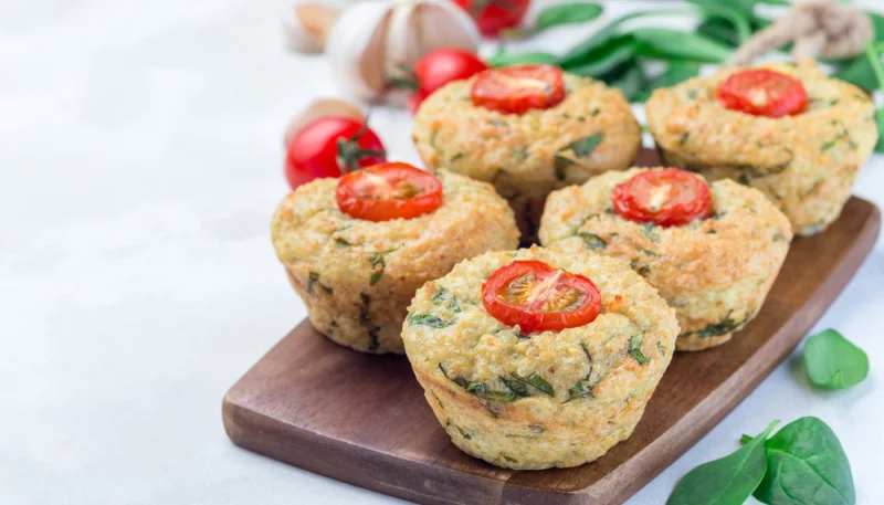 Muffins de quinoa