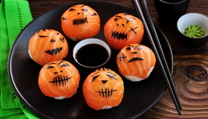 Sushi de Halloween