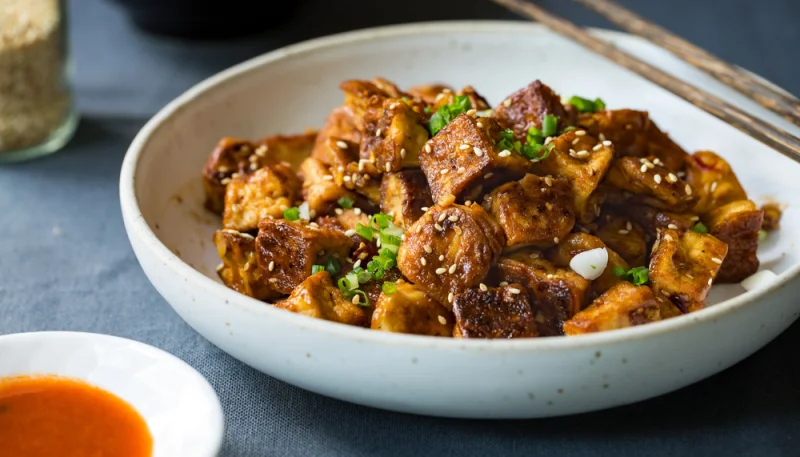 Tofu en salsa