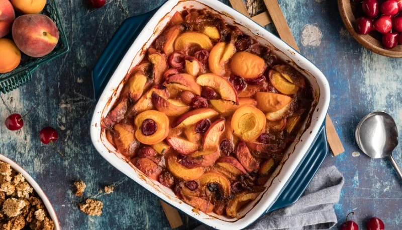 Albaricoques al horno