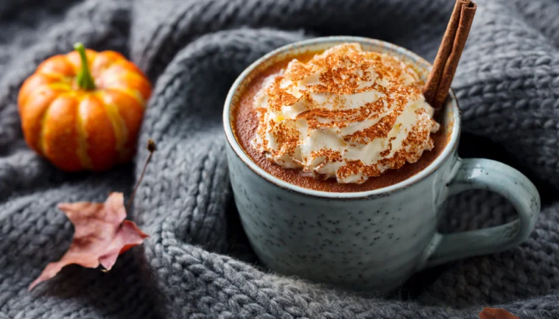 Café con calabaza y canela