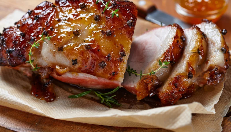 Carne de res con naranja