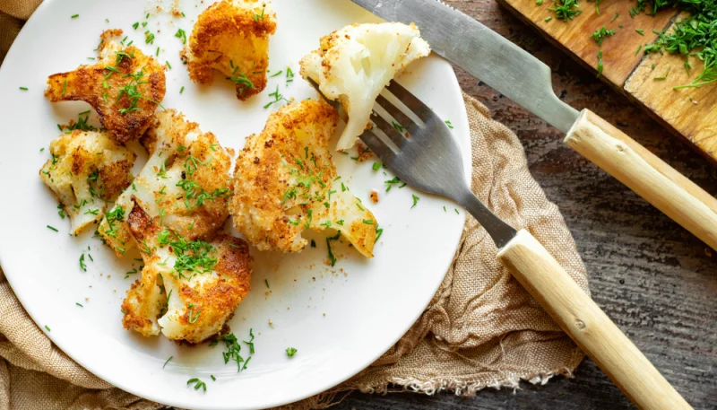Coliflor en mantequilla