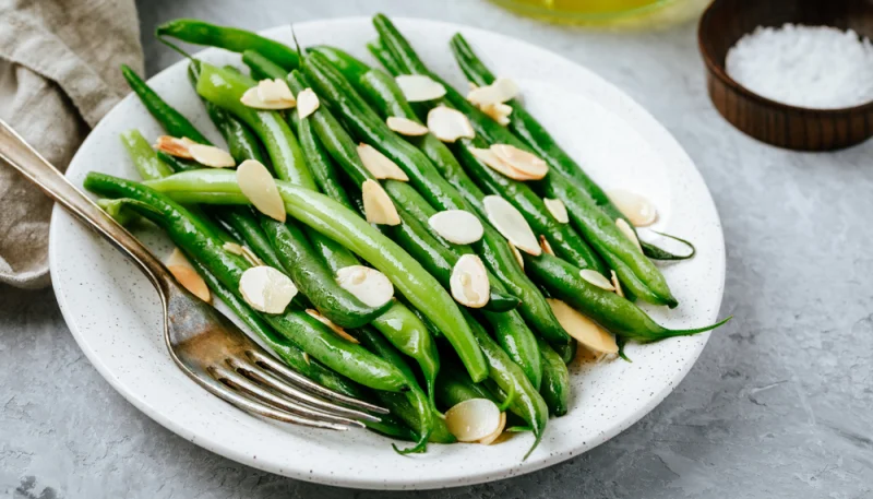 Ensalada de judías verdes con vinagreta