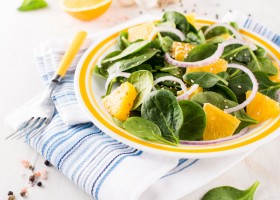 Ensalada de naranja y cebolla