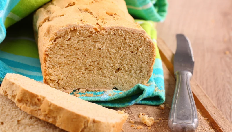 Pan con harina de arroz (sin gluten)