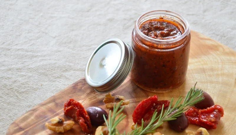 Pesto de champiñones