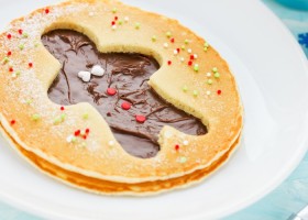 Tortitas de chocolate navideñas