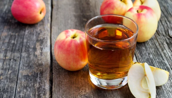 Zumo de manzana rápido