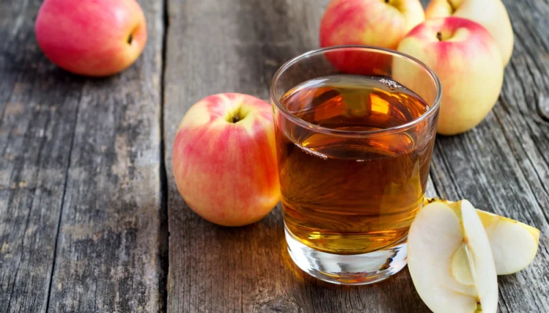 Zumo de manzana rápido