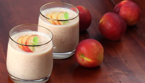 Batido de nectarina