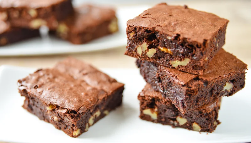 Brownie con nueces