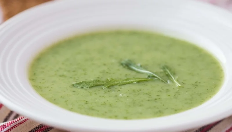 Crema de repollo y pepino