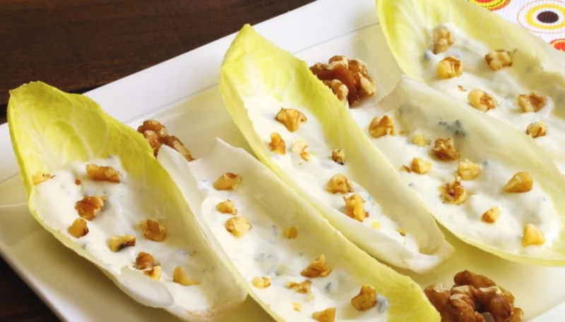Endivias con nueces