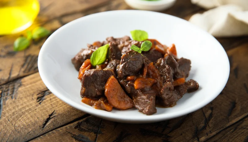 Estofado de ternera a la naranja