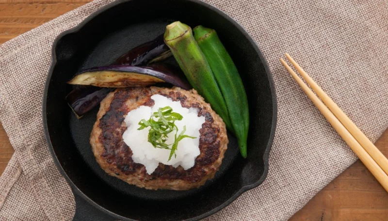 Hamburguesa de berenjena