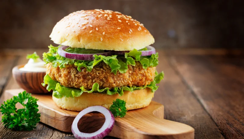 Hamburguesa de pollo