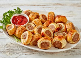 Hojaldre con chorizo