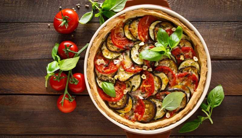 Pastel de berenjenas