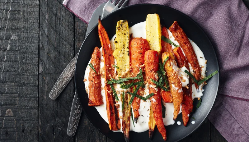 Zanahorias con yogur